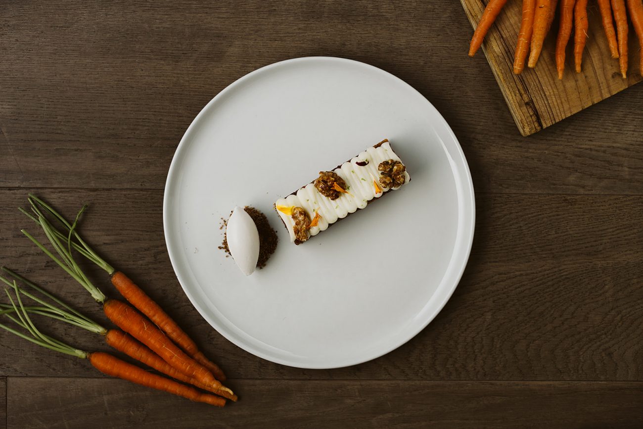 Plato del restaurante Alma en Pamplona